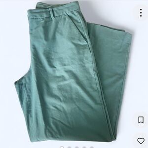 Calvin Klein Teal Classic Trousers